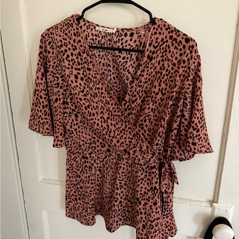 Leopard Blouse